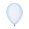 PASTEL BLUE ROUND GLASS LATEX BALLOON