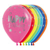 GLOBO LATEX REDONDO INFINITY® HAPPY BIRTHDAY FANTASIA METALINK FASHION SURTIDO