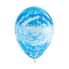 ROUND LATEX BALLOON INFINITY® GRAFFITI FASHION SKY TRANSPARENT