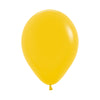 FASHION ROUND LATEX BALLOON HONEY YELLOW