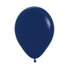 GLOBO LATEX REDONDO FASHION AZUL NAVAL