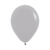 GRAY FASHION ROUND LATEX BALLOON