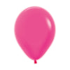 GLOBO LATEX REDONDO NEON FUCSIA