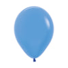 NEON BLUE ROUND LATEX BALLOON