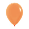 GLOBO LATEX REDONDO NEON NARANJA