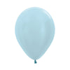 GLOBO LATEX REDONDO SATIN AZUL