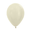 IVORY SATIN ROUND LATEX BALLOON