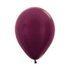 ROUND WINE METAL LATEX BALLOON