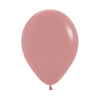 GLOBO LATEX REDONDO FASHION PALO DE ROSA