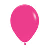 FASHION FUCHSIA ROUND LATEX BALLOON