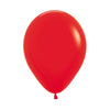 GLOBO LATEX REDONDO FASHION ROJO