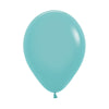 FASHION AQUAMARINE ROUND LATEX BALLOON