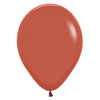 FASHION TERRACOTTA ROUND LATEX BALLOON