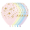 INFINITY® ROUND LATEX BALLOON FROSTY PASTEL GOLD DIAMOND MATTE ASSORTED