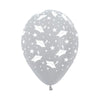 INFINITY® ROUND LATEX BALLOON GRADE SATIN SILVER