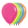 GLOBO LATEX REDONDO NEON SURTIDO