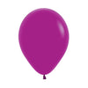 FASHION ROUND LATEX BALLOON PURPLE ORCHID