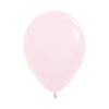 ROUND LATEX BALLOON PASTEL MATTE PINK