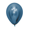 GLOBO LATEX REDONDO REFLEX AZUL