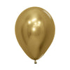 GOLDEN REFLEX ROUND LATEX BALLOON