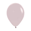 GLOBO LATEX REDONDO PASTEL DUSK ROSA