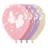 INFINITY® ROUND LATEX BALLOON FASHION PRINCESSES AND ASSORTED METAL