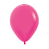 ROUND LATEX BALLOON NEON FUCHSIA