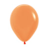 NEON ORANGE ROUND LATEX BALLOON