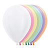 ASSORTED SATIN ROUND LATEX BALLOON