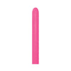 GLOBO LATEX TUBITO NEON FUCSIA