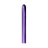 LATEX BALLOON VIOLET REFLEX TUBE