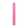 LATEX BALLOON FUCHSIA SATIN TUBE