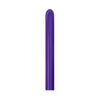 LATEX BALLOON VIOLET METAL TUBE